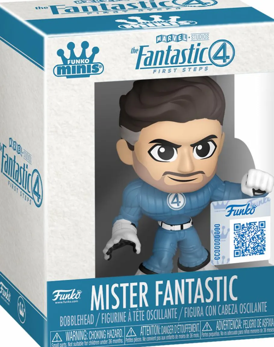 Blind Box>Fantastic 4 The Fantastic Four: First Steps (2025) - Funko Minis 3" Vinyl Figure (Display of 12)