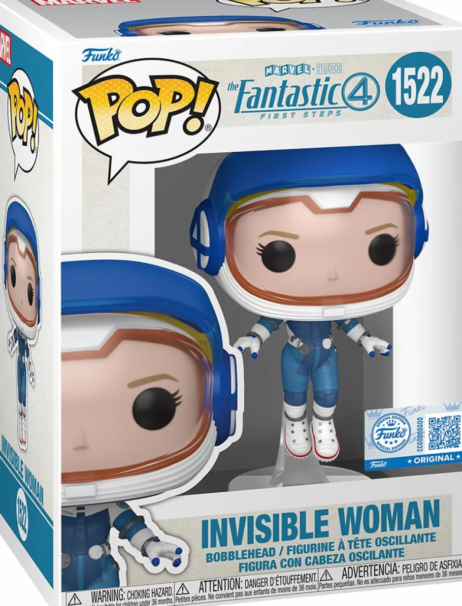 Standard Pop!>Fantastic 4 The Fantastic Four: First Steps (2025) - Invisible Woman in Space Suit Pop! Vinyl Figure