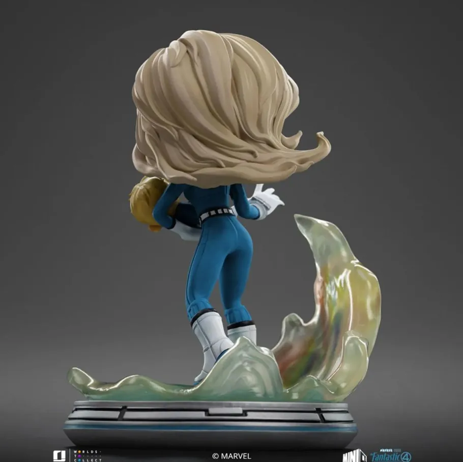 Designer Vinyl>Fantastic 4 The Fantastic Four: First Steps (2025) - Invisible Woman MiniCo 6” Vinyl Figure