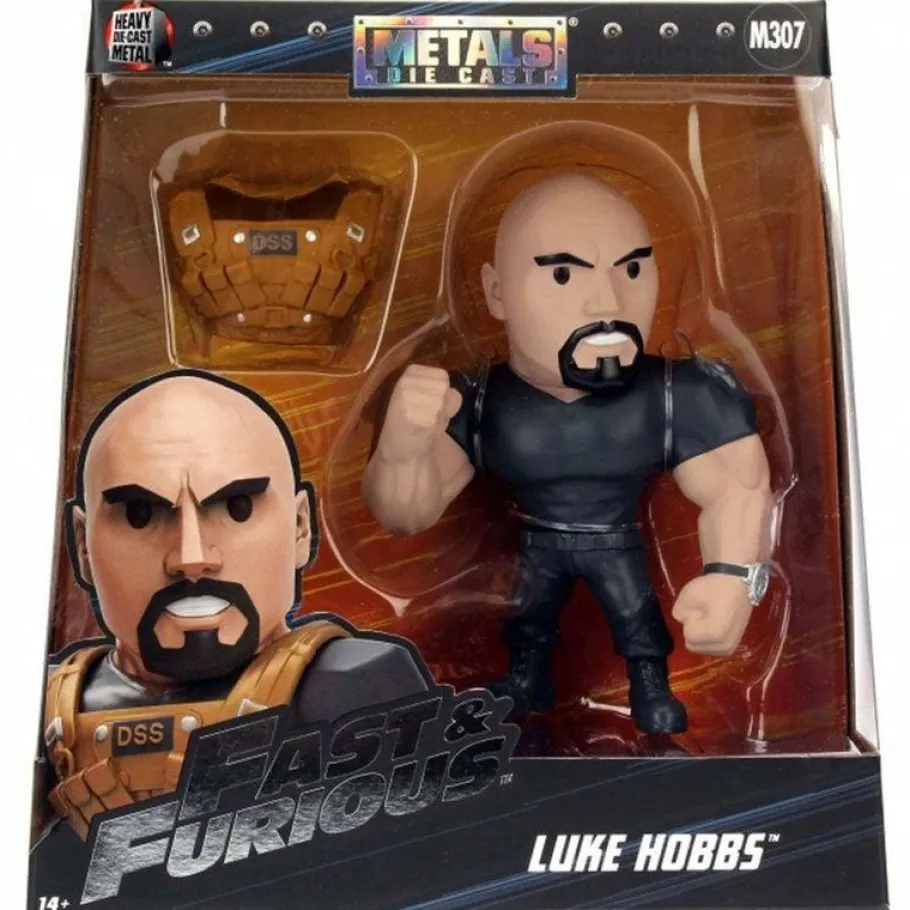 Die-Cast Figures>The Fast and the Furious - Luke Hobbs 6” Metals Die-Cast Figure
