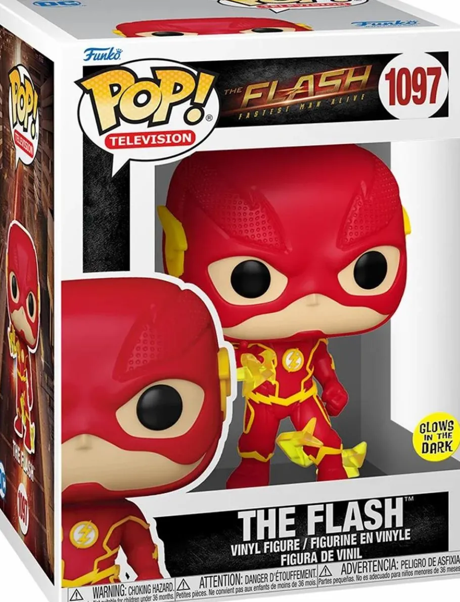Pop! & Tee Sets>The Flash (2014) - Glow-in-the-Dark Pop! Vinyl Figure & T-Shirt Box Set