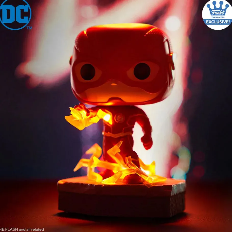 Standard Pop!>The Flash (2014) - Pop! Vinyl Figure with Lights & Sounds (Funko / Popcultcha Exclusive)