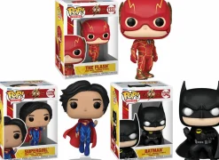 Pop! Bundles>The Flash (2023) - Worlds Collide Pop! Vinyl Figure Bundle (Set of 3)