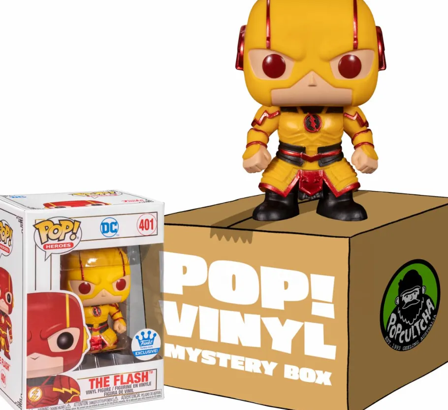 Collector & Mystery Boxes>The Flash - Imperial Palace Reverse Flash Mystery Box (includes Flash & 3 Mystery Exclusive Pop! Vinyl Figures) (Funko / Popcultcha Exclusive)