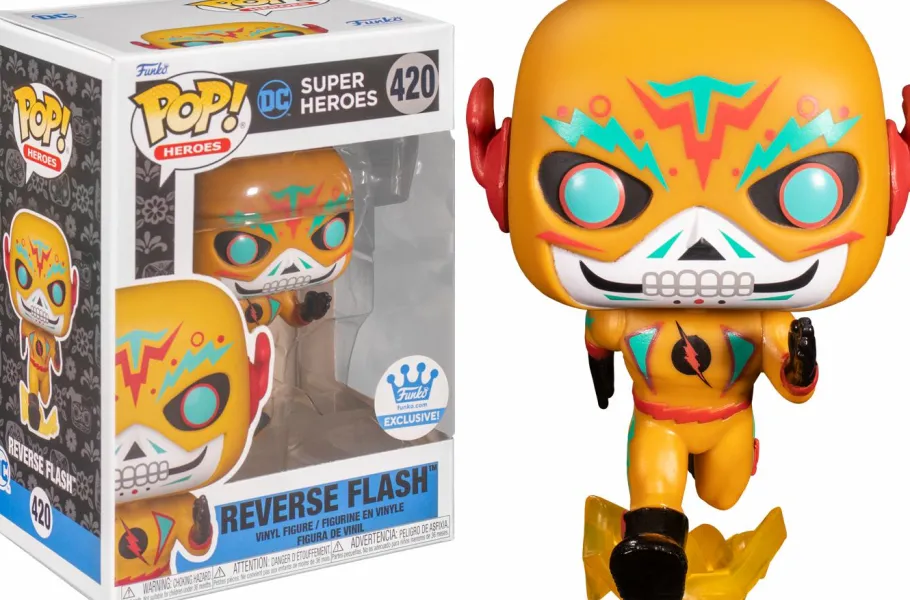 Standard Pop!>The Flash - Reverse Flash Dia De Los Muertos Pop! Vinyl Figure (Funko / Popcultcha Exclusive)