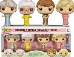 Standard Pop!>The Golden Girls - Rose, Dorothy, Blanche & Sophia in Robes Pop! Vinyl Figure 4-Pack