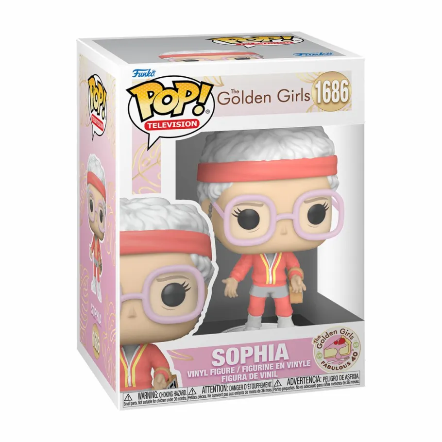 Standard Pop!>Golden Girls The - Sophia in Gym Outfit Fabulous 40 Pop! Vinyl Figure