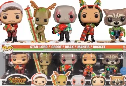 Pop! Bundles>Guardians of the Galaxy The Holiday Special - Star-Lord, Groot, Drax, Mantis & Rocket Pop! Vinyl Figure 5-Pack