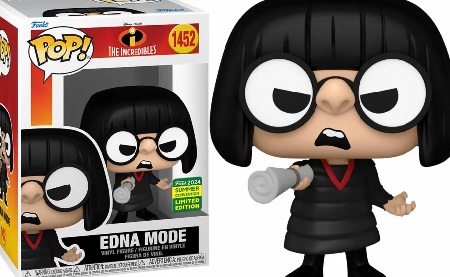 Standard Pop!>The Incredibles - Edna Mode Pop! Vinyl Figure (2024 Summer Convention Exclusive) (Popcultcha Exclusive)