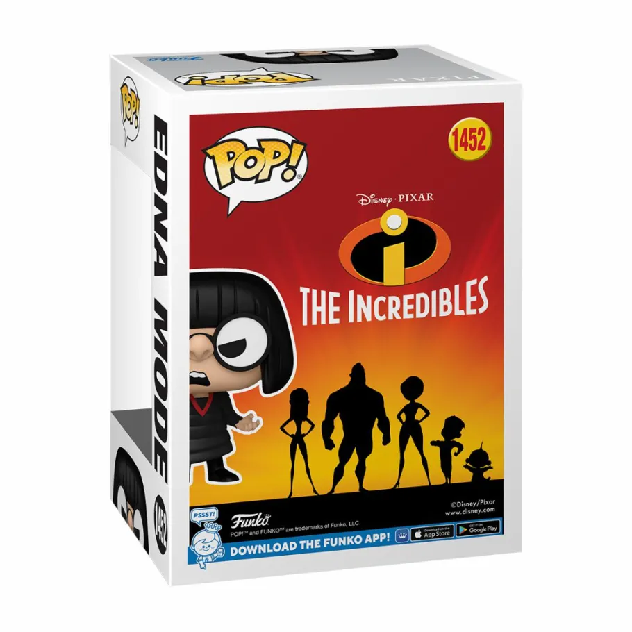 Standard Pop!>The Incredibles - Edna Mode Pop! Vinyl Figure (2024 Summer Convention Exclusive) (Popcultcha Exclusive)