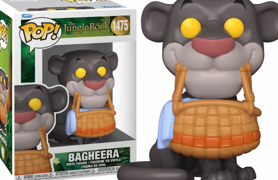 Standard Pop!>The Jungle Book (1967) - Bagheera with Basket Pop! Vinyl Figure