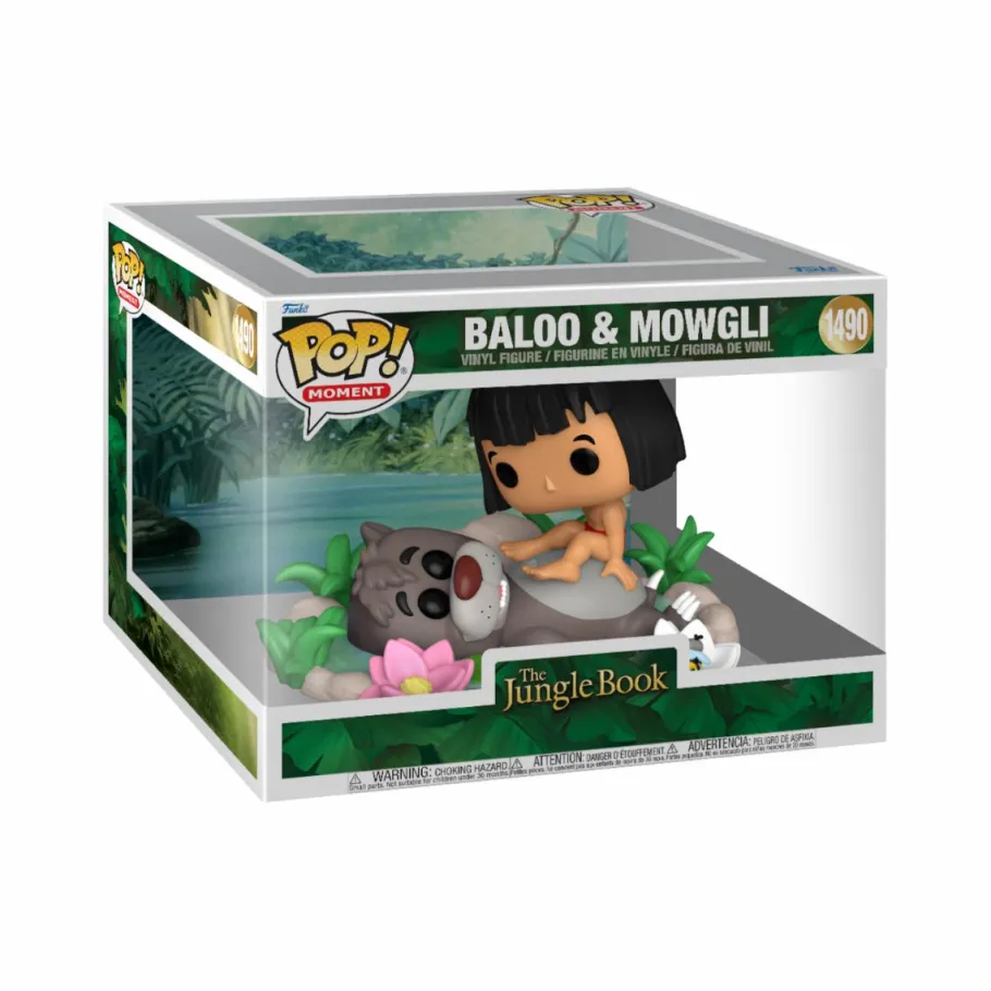 Pop! Deluxe>The Jungle Book (1967) - Baloo & Mowgli Pop! Moment Vinyl Figure