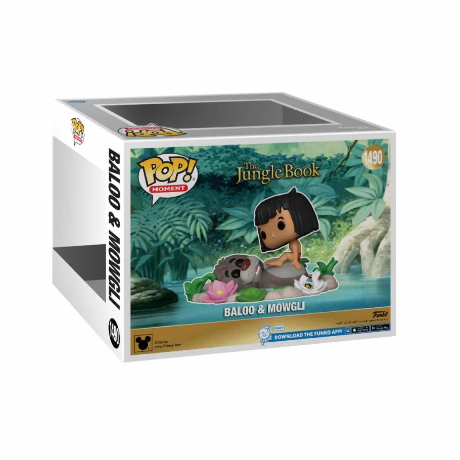 Pop! Deluxe>The Jungle Book (1967) - Baloo & Mowgli Pop! Moment Vinyl Figure