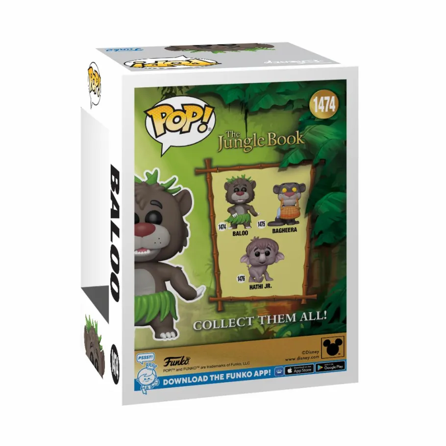 Pop! Bundles>The Jungle Book (1967) - Bare Necessities Pop! Vinyl Bundle (Set of 3)