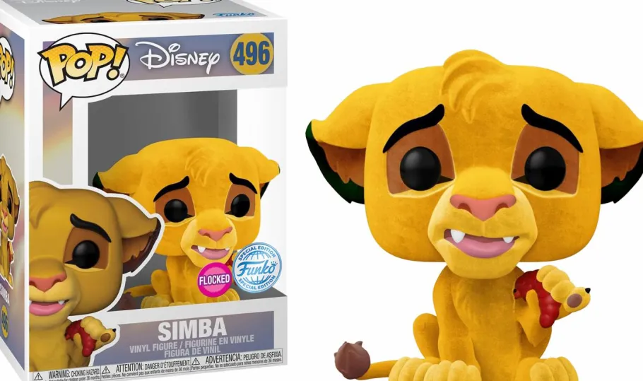 Standard Pop!>The Lion King (1994) - Simba Flocked Pop! Vinyl Figure (Popcultcha Exclusive)