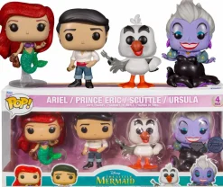 Standard Pop!>The Little Mermaid (1989) - Ariel, Prince Eric, Scuttle & Ursula Pop! Vinyl Figure 4-Pack