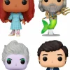 Pop! Bundles>The Little Mermaid (2023) - Part of Your World Pop! Vinyl Figure Bundle (Set of 4)