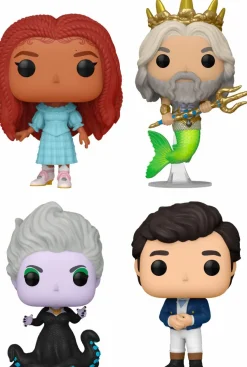Pop! Bundles>The Little Mermaid (2023) - Part of Your World Pop! Vinyl Figure Bundle (Set of 4)