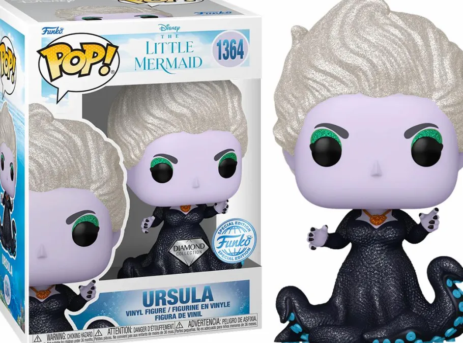 Standard Pop!>The Little Mermaid (2023) - Ursula Diamond Glitter Pop! Vinyl Figure
