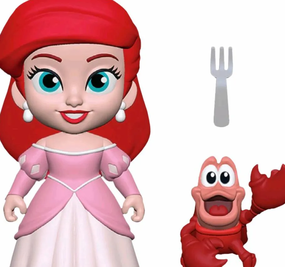 Designer Vinyl>The Little Mermaid - Ariel Princess 5 Star 4” Vinyl Figure