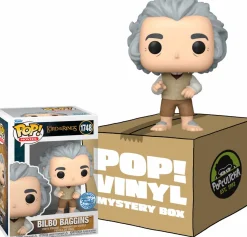 Collector & Mystery Boxes>Lord of the Rings The - Bilbo Baggins Mystery Box (Includes Bilbo & 3 Exclusive Pop! Vinyl Figures)