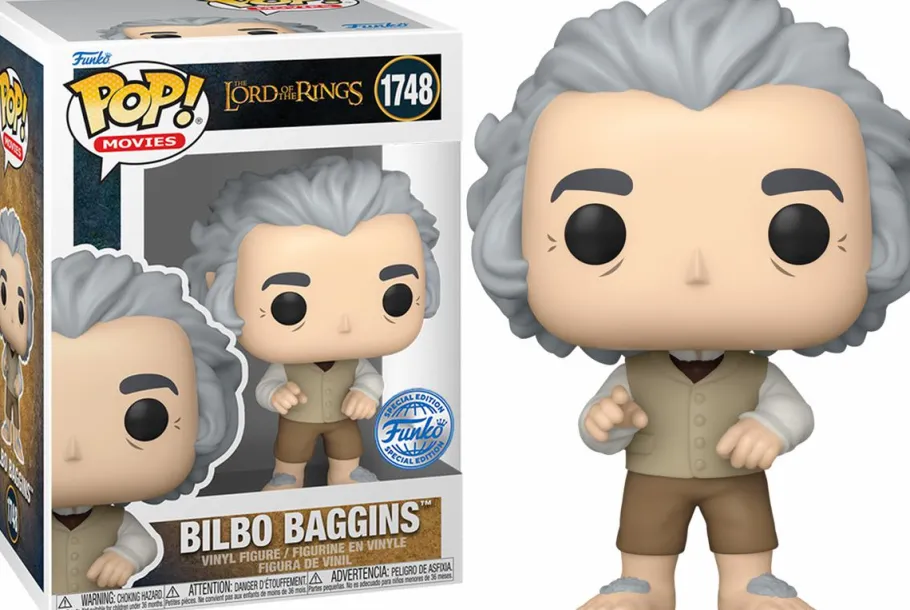 Collector & Mystery Boxes>Lord of the Rings The - Bilbo Baggins Mystery Box (Includes Bilbo & 3 Exclusive Pop! Vinyl Figures)