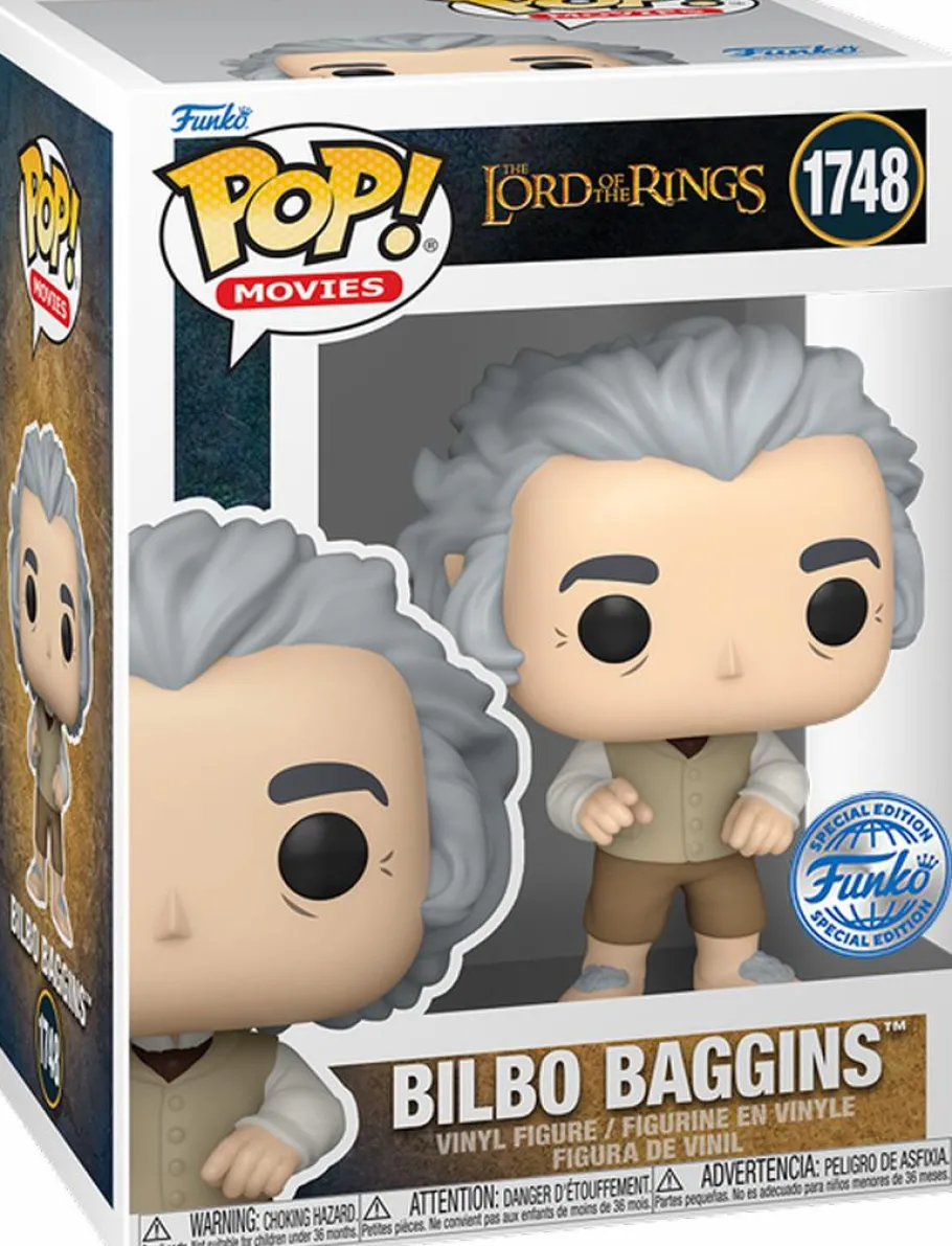 Collector & Mystery Boxes>Lord of the Rings The - Bilbo Baggins Mystery Box (Includes Bilbo & 3 Exclusive Pop! Vinyl Figures)