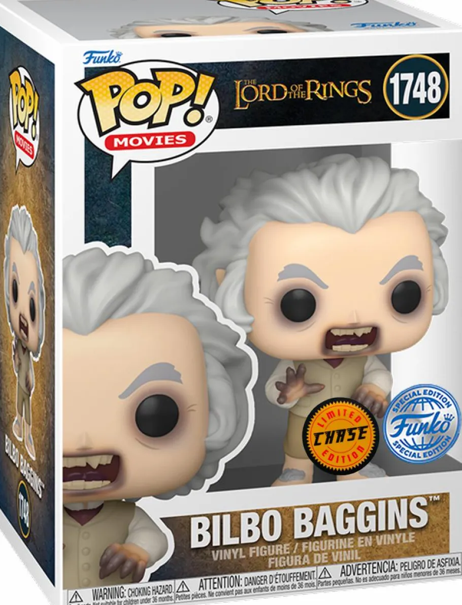 Collector & Mystery Boxes>Lord of the Rings The - Bilbo Baggins Mystery Box (Includes Bilbo & 3 Exclusive Pop! Vinyl Figures)
