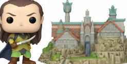 Pop! Rides & Town>Lord of the Rings The - Elrond with Rivendell Pop! Town Vinyl Figure