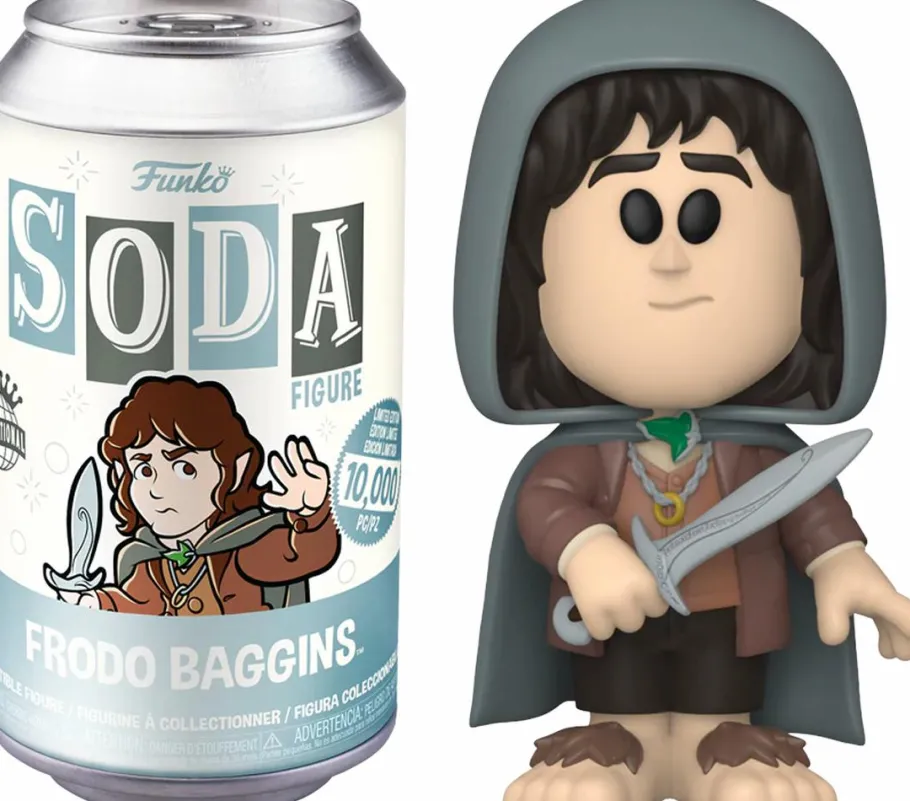 Designer Vinyl>The Lord of the Rings - Frodo Vinyl SODA Figure in Collector Can (International Edition)