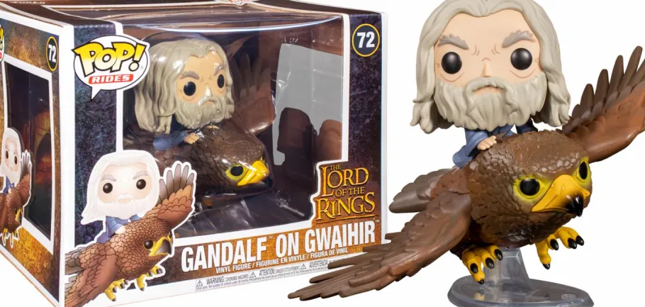 Pop! Rides & Town>The Lord of the Rings - Gandalf with Gwaihir Pop! Rides Vinyl Figure