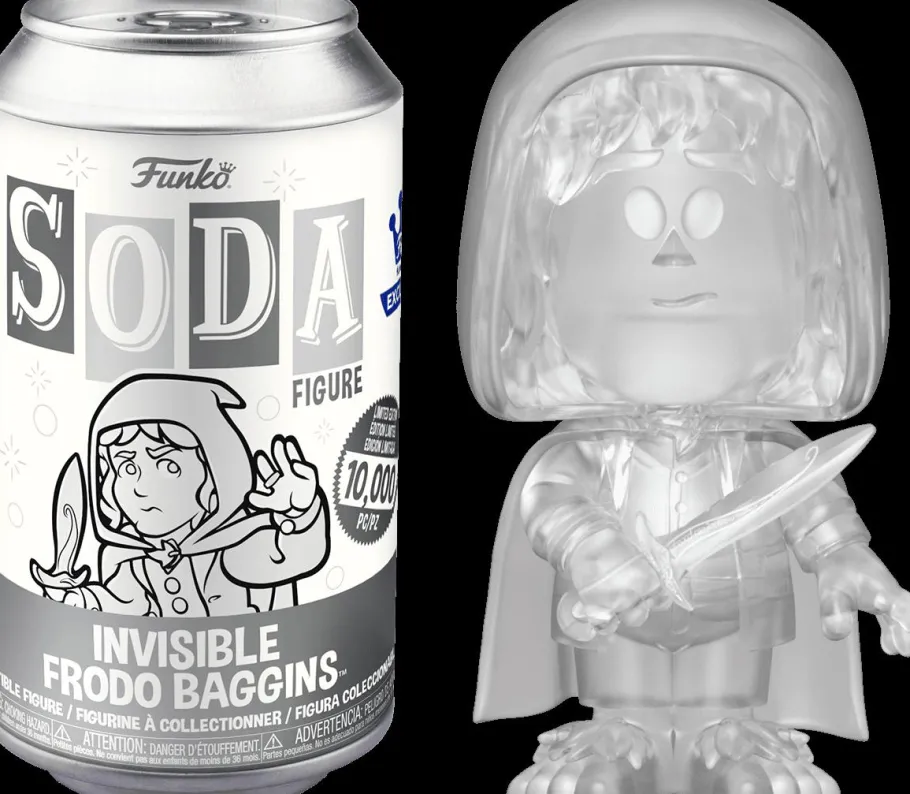 Designer Vinyl>The Lord of the Rings - Invisible Frodo SODA Vinyl Figure (International Edition) (Funko / Popcultcha Exclusive)