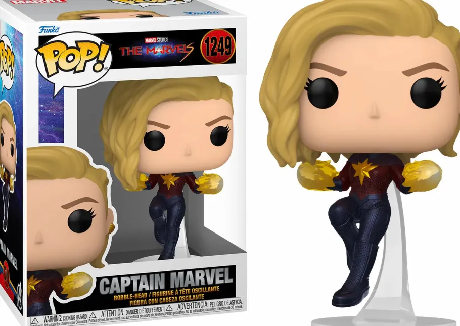Standard Pop!>The Marvels (2023) - Captain Marvel Pop! Vinyl Figure