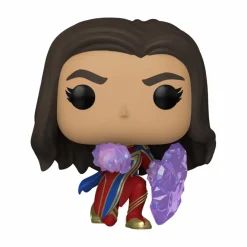 Standard Pop!>Marvel The s (2023) - Ms. (Embiggen Punch) Pop! Vinyl Figure (Popcultcha Exclusive)