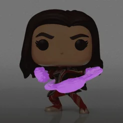 Standard Pop!>The Marvels (2023) - Ms. Marvel Glow-in-the-Dark Pop! Vinyl Figure (Popcultcha Exclusive)
