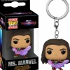 Pop! Keychains>The Marvels (2023) - Ms. Marvel Pocket Pop! Keychain