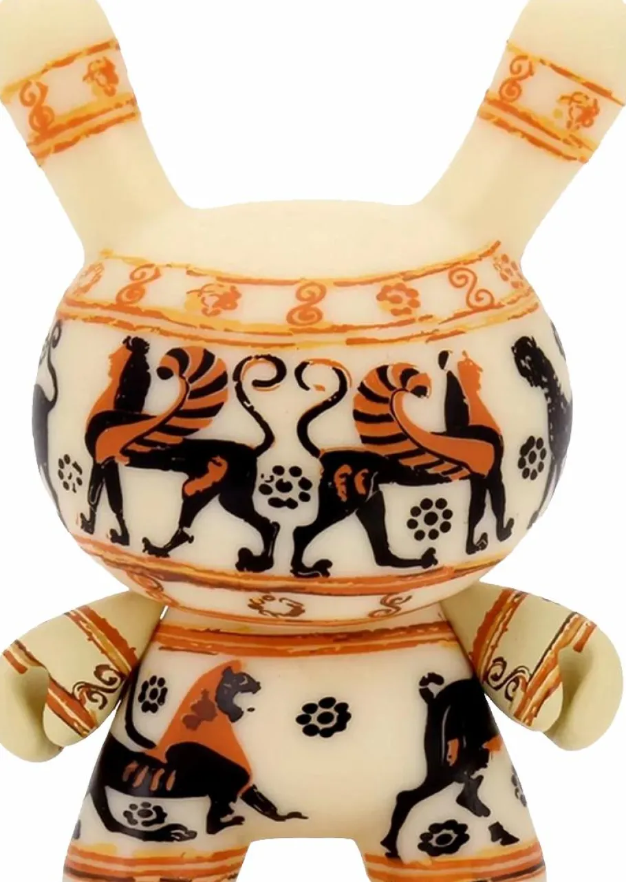 Dunny & Labbit>Art/Design The Met - Greek Cosmetic Vase Masterpiece Dunny 3" Vinyl Figure