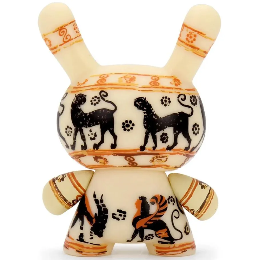 Dunny & Labbit>Art/Design The Met - Greek Cosmetic Vase Masterpiece Dunny 3" Vinyl Figure