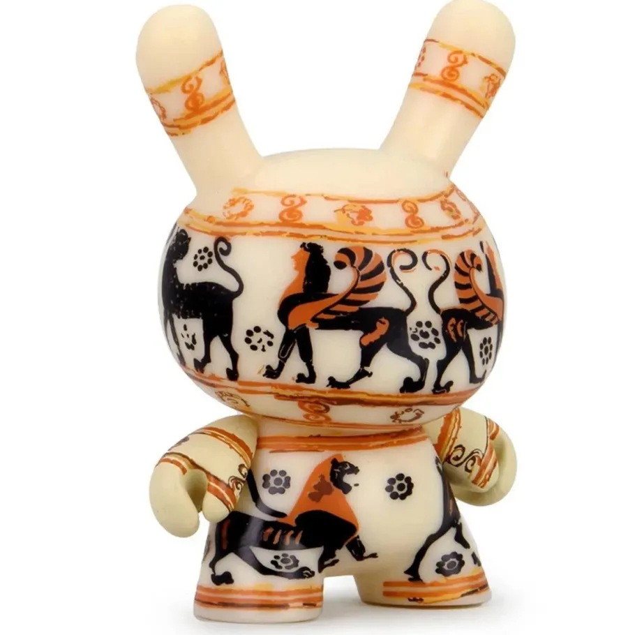 Dunny & Labbit>Art/Design The Met - Greek Cosmetic Vase Masterpiece Dunny 3" Vinyl Figure