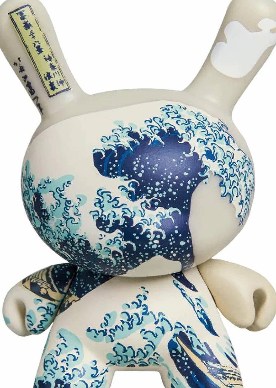 Dunny & Labbit>Kidrobot The Met - The Great Wave by Katsushika Hokusai Masterpiece Dunny 3" Vinyl Figure