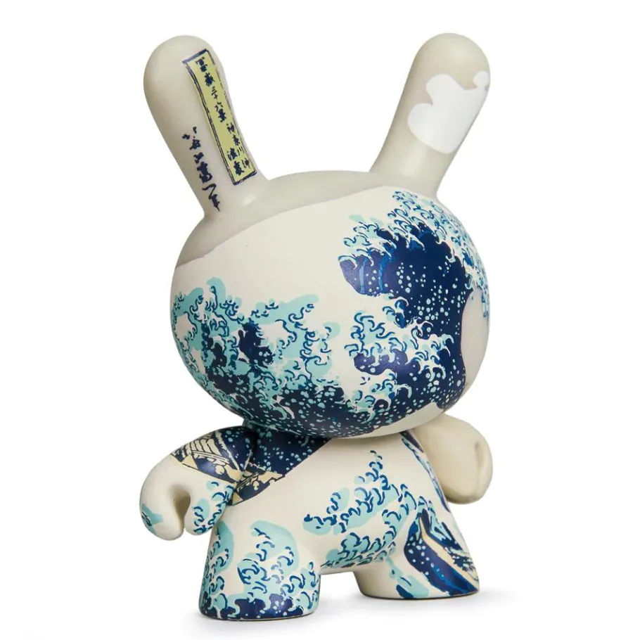 Dunny & Labbit>Kidrobot The Met - The Great Wave by Katsushika Hokusai Masterpiece Dunny 3" Vinyl Figure