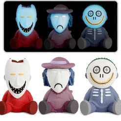 Designer Vinyl>The Nightmare Before Christmas - Lock, Shock, and Barrel Glow-in-the Dark Knit Series 5" Vinyl Figure 3-Pack