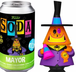Designer Vinyl>The Nightmare Before Christmas - Mayor Blacklight Vinyl SODA Figure in Collector Can (International Edition)