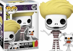 Standard Pop!>The Nightmare Before Christmas - Jack Skellington with Zero at the Beach Pop! Vinyl Figure