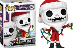 Standard Pop!>The Nightmare Before Christmas 30th Anniversary - Santa Jack Glow-in-the-Dark Pop! Vinyl Figure