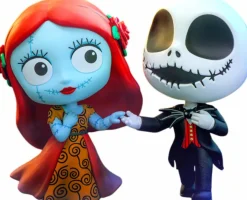 Cosbaby>The Nightmare Before Christmas - Jack Skellington & Sally Dancing Cosbaby (S) Hot Toys Figure 2-Pack