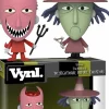 Designer Vinyl>The Nightmare Before Christmas - Lock & Shock Vynl. Vinyl Figure 2-Pack
