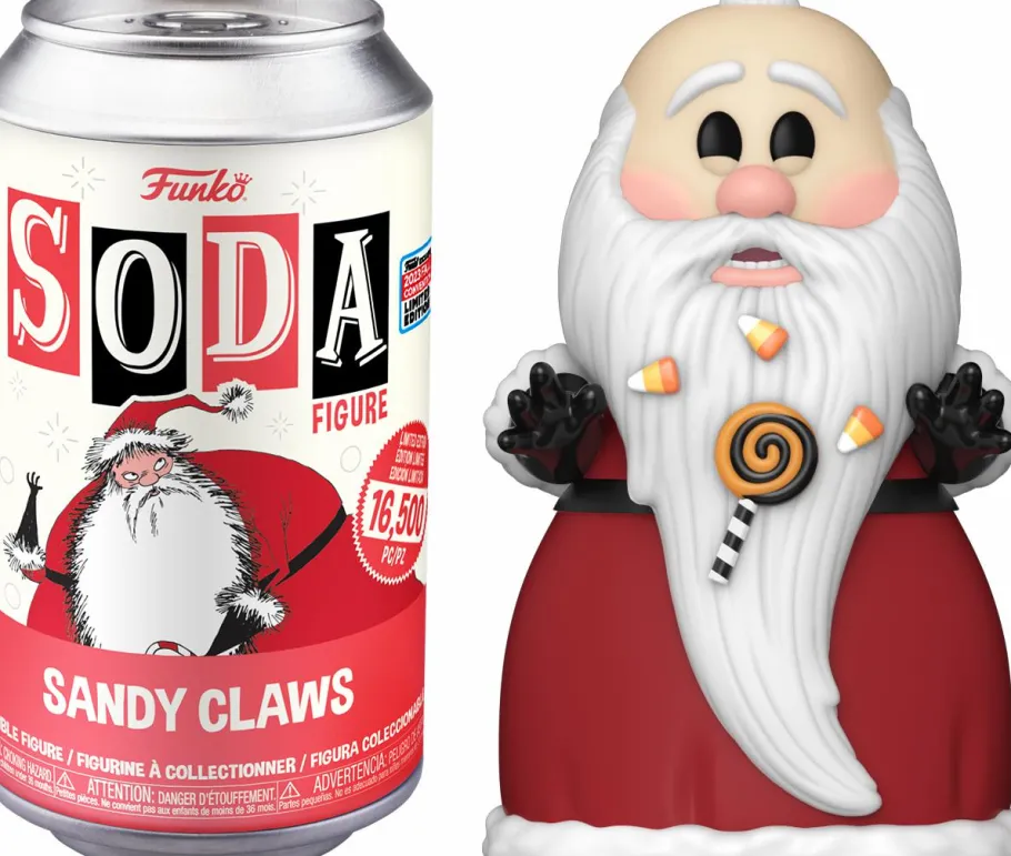 Funko Convention Exclusives>The Nightmare Before Christmas - Sandy Claws SODA Vinyl Figure (2023 Fall Convention Exclusive)