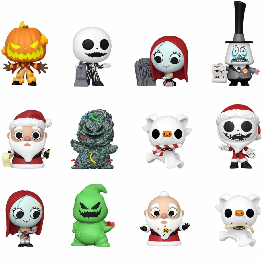 Collector & Mystery Boxes>The Nightmare Before Christmas - 30th Anniversary Mystery Minis Blind Box (Single Unit)