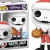 Standard Pop!>The Nightmare Before Christmas - Santa Jack with Jack-O-Lantern Pop! Vinyl Figure